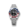 Elegant Rolex GMT Master II Pepsi Clone watch with red and blue bezel, a symbol of precision and style for men.